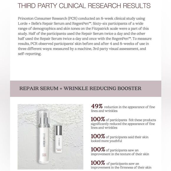 NIB Lorde + Belle BOOSTER BUNDLE OF ALL 5: use with Repair Serum - MSRP $249 - Picture 9 of 15